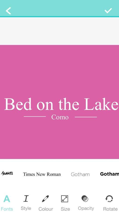 Bed On The Lake Como Monolocale Vista Lago Zewnętrze zdjęcie